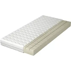 MIRJAN24 Beidseitige Schaumstoffmatratze Nemezis 15 cm, Schokoladenmuster - Beidseitige Schaumstoffmatratze H3, 70x200 cm, mit waschbarem Bezug und hervorragendem Liegekomfort. Ideal für individuellen Schlafbedarf.