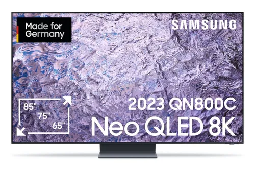 SAMSUNG GQ75QN800C Neo QLED TV 75 Zoll in silber von Samsung