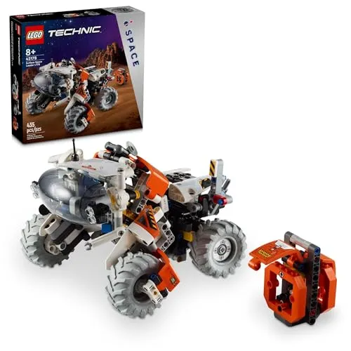 LEGO Technic Surface Space Loader LT78 Bauset - Bauspielzeugset für Jungen und Mädchen - Mit Lenkung, Hebe- und Senkfunktion sowie Kran für fantasievolles Spielen im Weltraum!