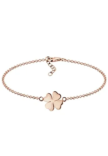 Elli Armband Damen Kleeblatt Glücksbringer in 925 Sterling Silber