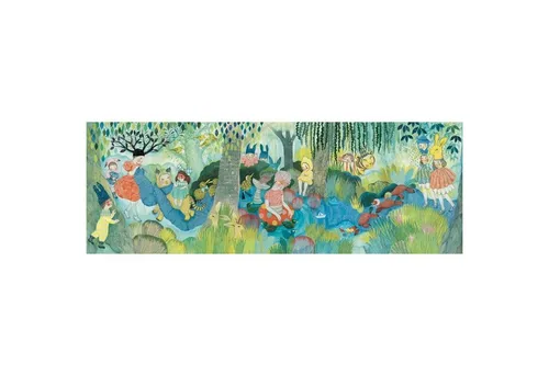 DJECO Puzzle DJ07618 Puzzle Gallerie - River Party, 350 Teile, Puzzleteile
