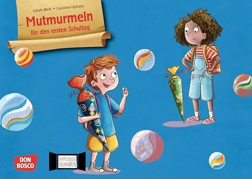 Mutmurmeln für den ersten Schultag: Kamishibai Bildkartenset