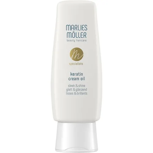 Marlies Möller Specialist Keratin Cream Oil Sleek & Shine 100 ml - Haaröl für glänzendes und geschmeidiges Haar, mit Keratin für intensive Pflege und Schutz.
