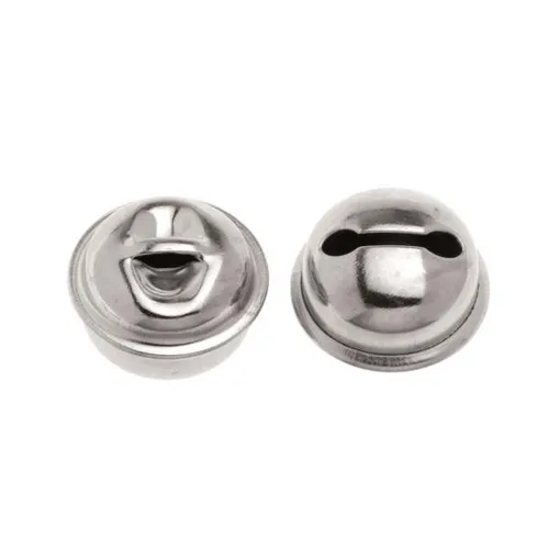 Glorex Rollenglöckchen 12 mm silberfarben, 10 Stück  Zubehör