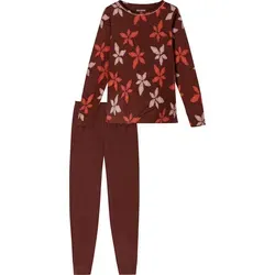 Schiesser Damen Schlafanzug Set lang - Schlafanzüge für Damen, aus hochwertiger Baumwolle und Modal für höchsten Tragekomfort und ein angenehmes Schlafgefühl.