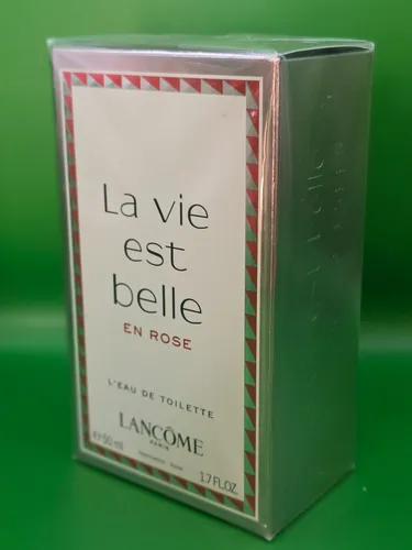 Lancome La Vie est Belle en Rose Eau de Toilette 50ml - Damenparfüm mit blumigem Rosenduft, 50 ml für ein strahlendes und frisches Erlebnis im Alltag.