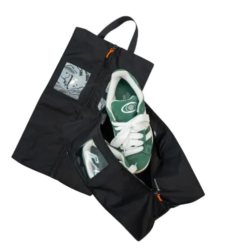 Schuhbeutel 2er Set schwarz von Seeschwalbe