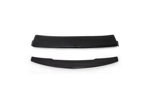 OMAC Lüftungsgitter Sonnenblende & Motorhaube Deflektor Set für Mitsubishi L200 (2007-2015) - Robustes und bruchsicheres Set aus lichtdurchlässigem Acryl-Kunststoff. Ideal für optimalen Luftstrom und verbesserten Fahrkomfort. Maße: 33x25x166 cm.