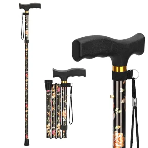 supregear Faltbarer Gehstock Herren Damen
