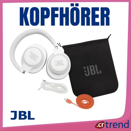 JBL Live 650BT in weiß von JBL