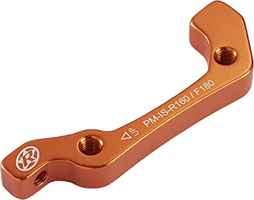 Reverse Scheibenbremsen Adapter 2in1 IS-PM 160 hinten & vorne 180mm orange