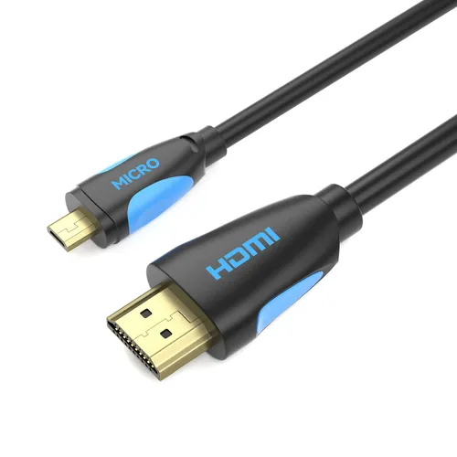 1m micro HDMI High Speed Kabel Adapter von JAMEGA | für Tablet Kamera GoPro