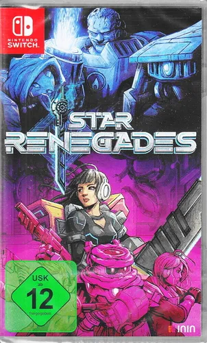 Star Renegades für Nintendo Switch - Spiele für Nintendo Switch mit schnellem, reaktiven Zeitkampfsystem und beeindruckend schönen Landschaften. Erlebe prozedural generierte Welten und einzigartige Gegner in einem großartigen Pixel-Art-Stil.