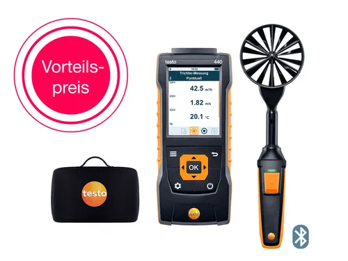 Testo 440 Set 100mm Anemometer