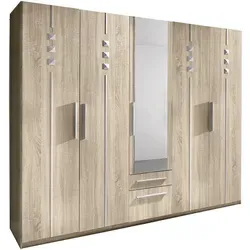 Kleiderschrank PRIESS, braun in beige von priess