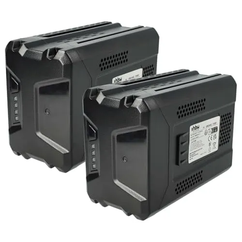 vhbw 2X Akku Ersatz für Greenworks 2901307, 80V Max, 2901302, G80B4, 2902407, G80B2, 2901207 für Rasenmäher (2000mAh 80V Li-Ion, 20 Zellen)