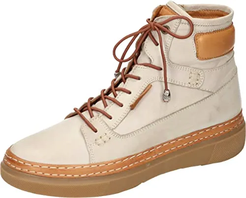 Manitu Damen Boots 42 EU - Wanderschuhe mit Schnürung und Reißverschluss, rutschfester TR-Sohle und herausnehmbarer Decksohle – ideal für Einlagen und perfekten Komfort beim Wandern.