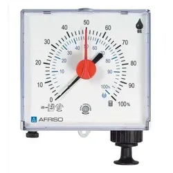 Afriso pneumatische Tankinhaltsanzeige unitel bis 50 Meter 72500 - präzise Anzeige bis 50 Meter, sicherheitsrelevantes Bauteil für Ölheizungen