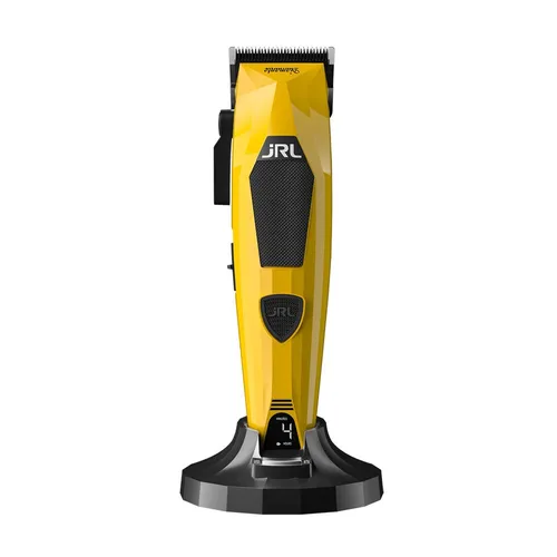 JRL Diamante 2025C Clipper gelb – Profi Haarschneider mit 8200RPM - Profi Clipper für Nass- & Trockenanwendung, mit rutschfestem Griff und schneller Ladefunktion. Ideal für präzise Konturen und vielseitige Anwendungen im gesamten Körperbereich.
