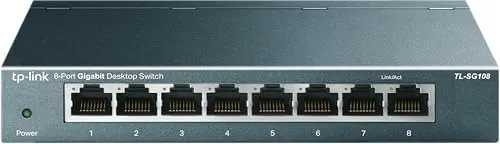 TP-Link TL-SG108 8-Port Gigabit Netzwerk Switch von TP-Link