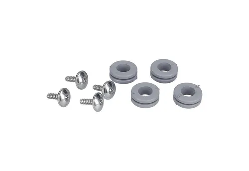 easyPART Elektropumpe BOSCH 00425075 Befestigungssatz für Waschmaschinen - Praktisches Zubehörset für Waschmaschinen mit 4 Dämpfern und 4 Schrauben. Ideal zur sicheren Befestigung von Ablaufpumpen, sorgt für stabilen Halt und einfache Installation.