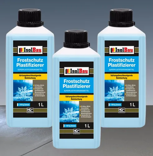 3L Beton-Zusatzmittel Frostschutz Plastifizierer Betonverflüssiger Verflüssiger