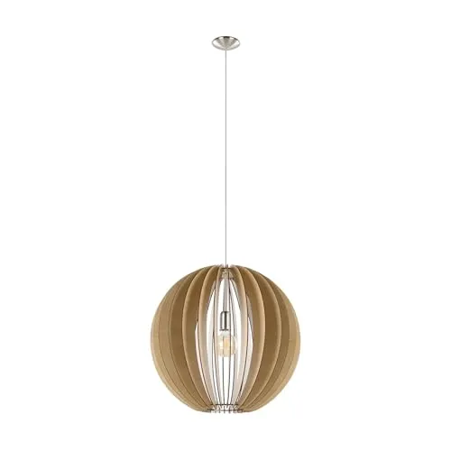 Pendelleuchte E27 Dimmbar - Filament Hängeleuchte - Elegante Pendelleuchte mit dimmbarem E27-Fassung, ideal für Esszimmer und Wohnzimmer. Bringen Sie Atmosphäre in Ihr Zuhause mit energieeffizienten Filament-Leuchtmitteln.