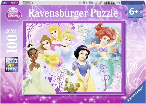 Puzzle Disney Princess  Ravensburger 100 Teile, 10857, NEU