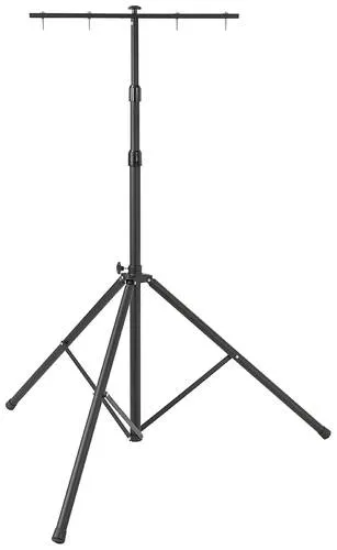Brennenstuhl Baustrahlerstativ 1170310010 - Robustes Teleskop Stativ für Baustrahler, stufenlos höhenverstellbar bis 3 Meter – ideal für Baustellen und Outdoor-Einsätze.
