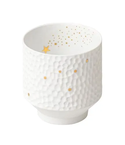 Sternbilder Windlicht Sternschnuppe D.8cm, H.8,5cm