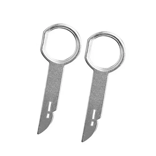 Auto Radio Entriegelung Bügel 2 er SET kompatibel VW Audi Mercedes Ford MFD RCD