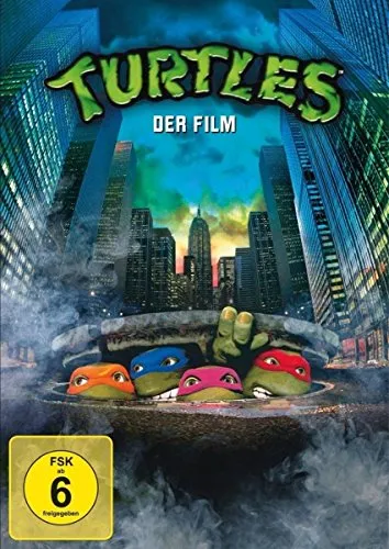 Turtles - Der Film DVD (FSK: 6) - Actiongeladener Animationsfilm mit den berühmten Schildkröten, perfekt für Kinder ab 6 Jahren und ein tolles Familienerlebnis.