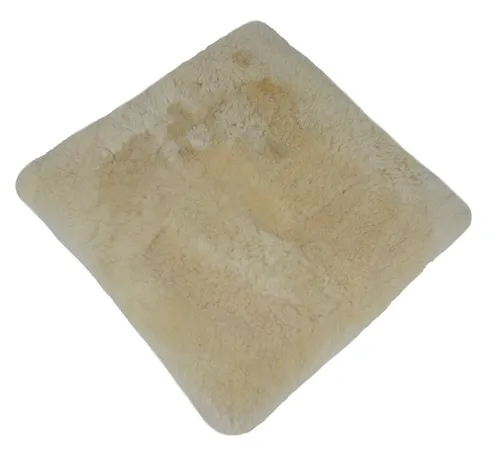 Sitzpolster Gelb von Reissner Lammfelle