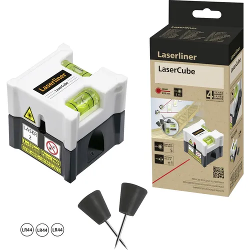 Laserliner LaserCube Linienlaser   Reichweite (max.): 5 m