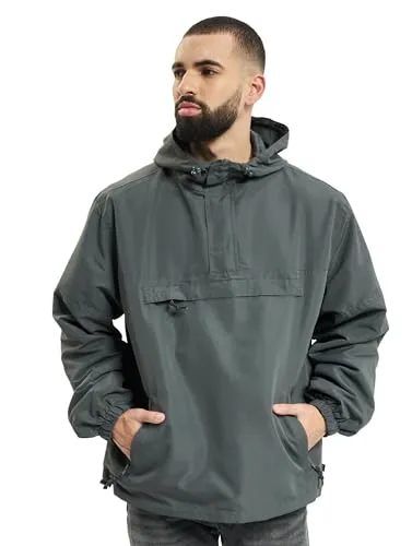 Brandit Summer Windbreaker 3XL, anthrazit - Funktionsjacke, wind- und wasserabweisend mit Mesh Innenfutter und praktischen Taschen für optimalen Komfort und Schutz bei jedem Wetter.