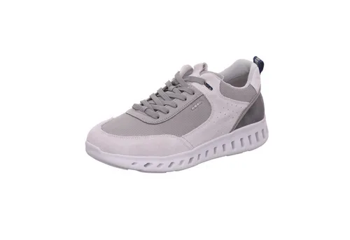 Geox Sneaker Weiß 44 EU - Komfort und Stil vereint - Modische Sneaker aus HighTec Textil mit weichem Wechselfußbett für optimalen Tragekomfort. Ideal für den Alltag, mit robustem Gummimaterial für lange Haltbarkeit.