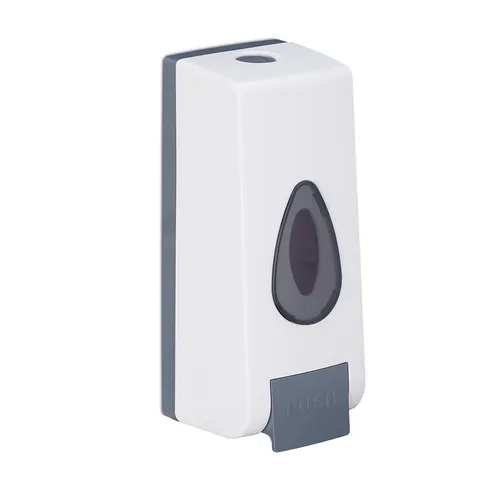 Wandseifenspender 4 Stück - Eleganter Flüssigseifenspender - Seifenschalen & -spender, platzsparend und ideal für das Bad oder die Küche, mit einfachem Nachfüllsystem für mühelosen Gebrauch.