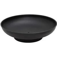 vidaXL Feuerschale 57cm - Garten Feuerstelle für gemütliche Abende - Grills & BBQs: Diese stilvolle Feuerschale aus Stahl bietet Wärme und Atmosphäre für Garten und Terrasse, ideal für gesellige Grillabende.