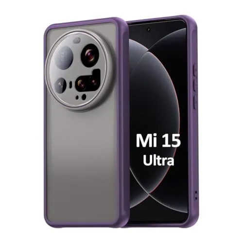 betterfon Handyhülle für Xiaomi 15 Ultra Matt Stoßfest Schutzhülle Back Cover in Lila