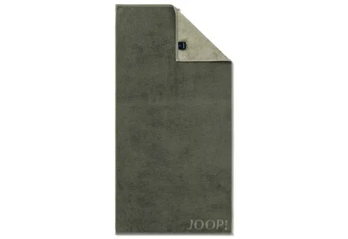 JOOP! Contour Doubleface Handtuch 50 x 100 cm in Olive in grün von JOOP!