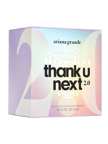 Ariana Grande Thank U Next 2.0 Edp Spray - Eau de Parfum für Frauen, fruchtige und blumige Noten mit einem warmen, süßen Finish. Ideal für den spielerischen, optimistischen Auftritt – perfekt für Tag und Nacht!