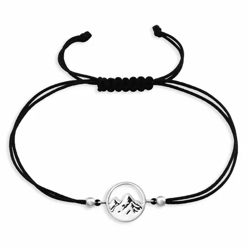 Berg Silber als Armband - Kinder Damen Mädchen Schmuck