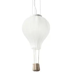 Xxxl Kinderhängeleuchte Dream Big Sp1 - Stilvolle Hängeleuchte für das Babyzimmer, aus Glas in Kugelform, höhenverstellbar von 78-170 cm für individuelle Anpassung.