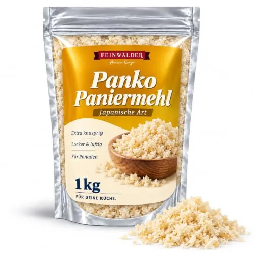 Feinwälder Panko Paniermehl, japanische Semmelbrösel, 1 kg Beutel