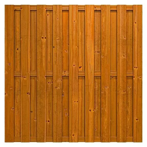 Produktbild woodtex Pinie Sichtschutzzäune 180x180 cm – Langlebiger Gartenzaun aus Kiefer