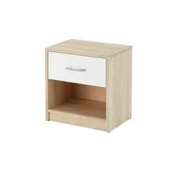 Nachtkommode Ashford – Holzfarben, 39x41x28 cm