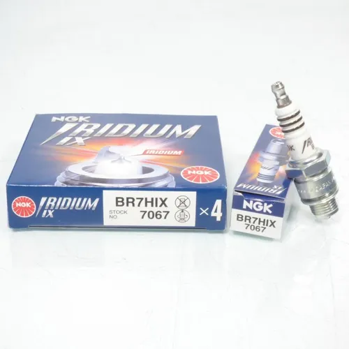 NGK Zündkerze BR7HIX für Peugeot 50 Buxy (1995-1997)