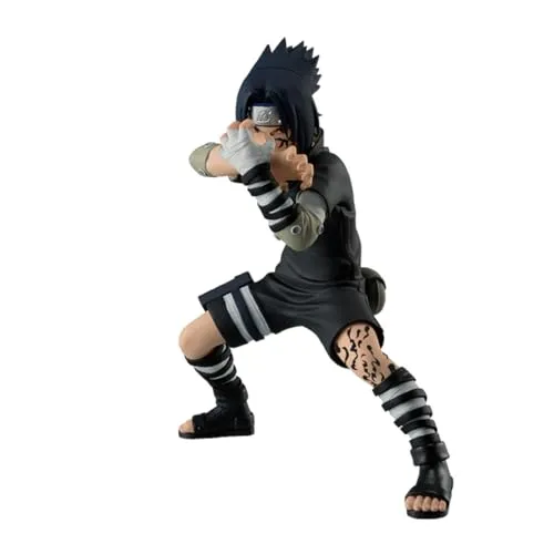 Figurka Naruto Shippuden Vibration Sterne - Uchiha Sasuke #5 - Sonstige Spielzeugfiguren, detailreiche Uchiha Sasuke Figur (14 cm) aus der Vibration Stars Serie von Banpresto, ideal für Anime-Fans und Sammler.