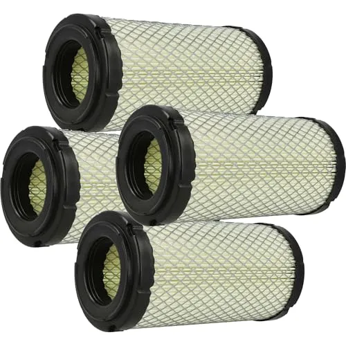vhbw 4x Luftfilter Ersatz für Hengst E1505L für Bagger - Äußerer Motorfilter