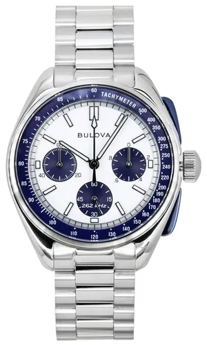 Bulova Lunar Pilot 98K112 Herrenuhr - Sportliche Armbanduhr mit Quarzwerk, Saphirglas und 50m Wasserbeständigkeit – ideal für aktive Männer.